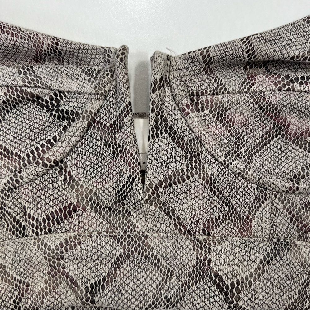 By The Way Lhiea Python Bustier Top in Python - Picture 7 of 14